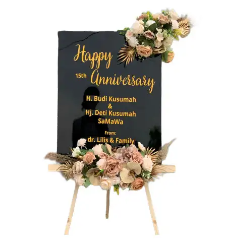 Papan Bunga Akrilik Betung I